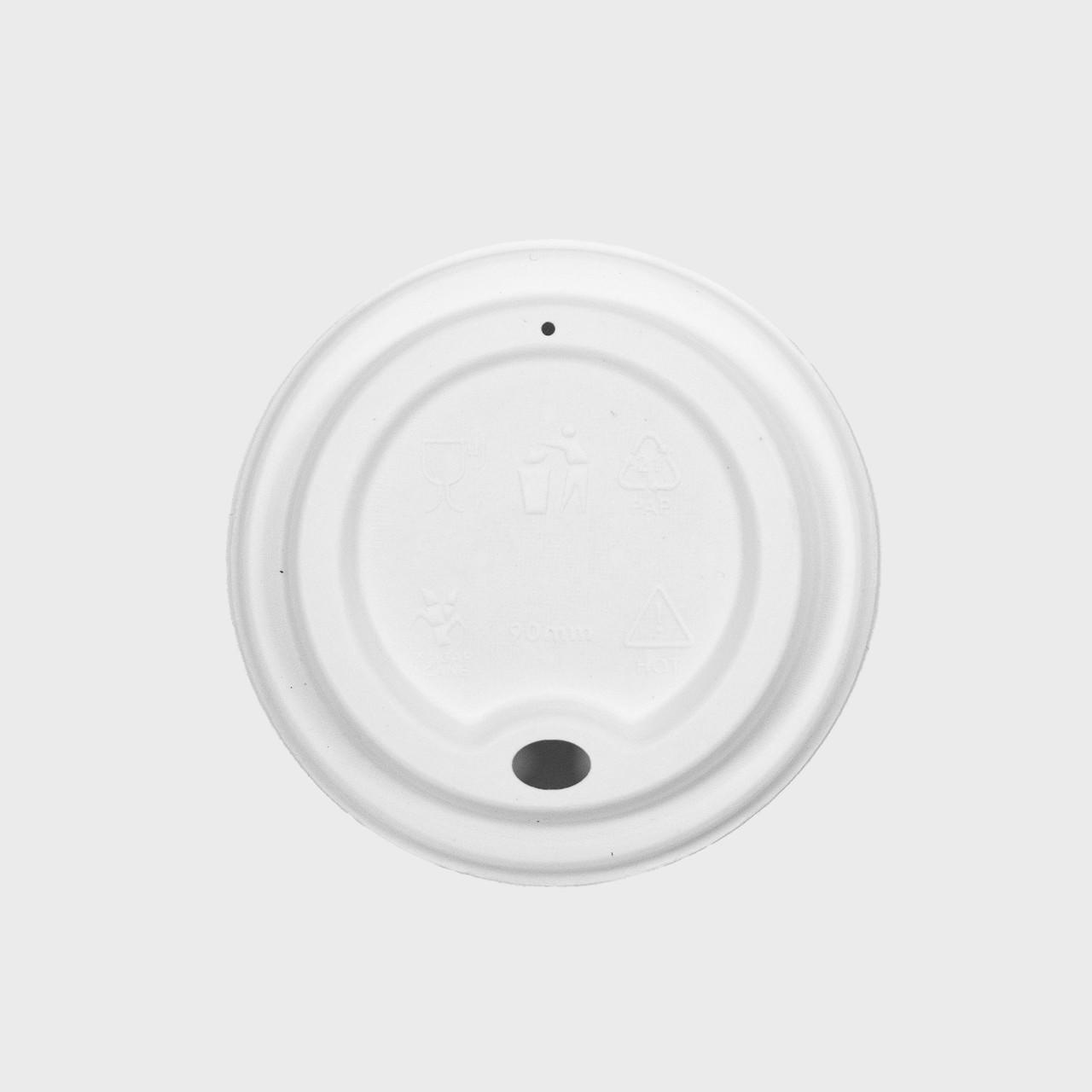 Sugarcane Coffee Cup Lid  PAR-LIDS812