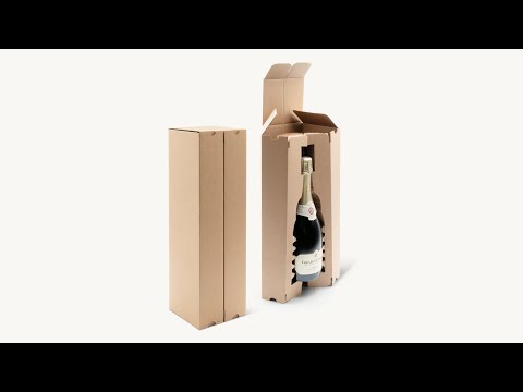WBC One Bottle Honey Hex Shipping Box