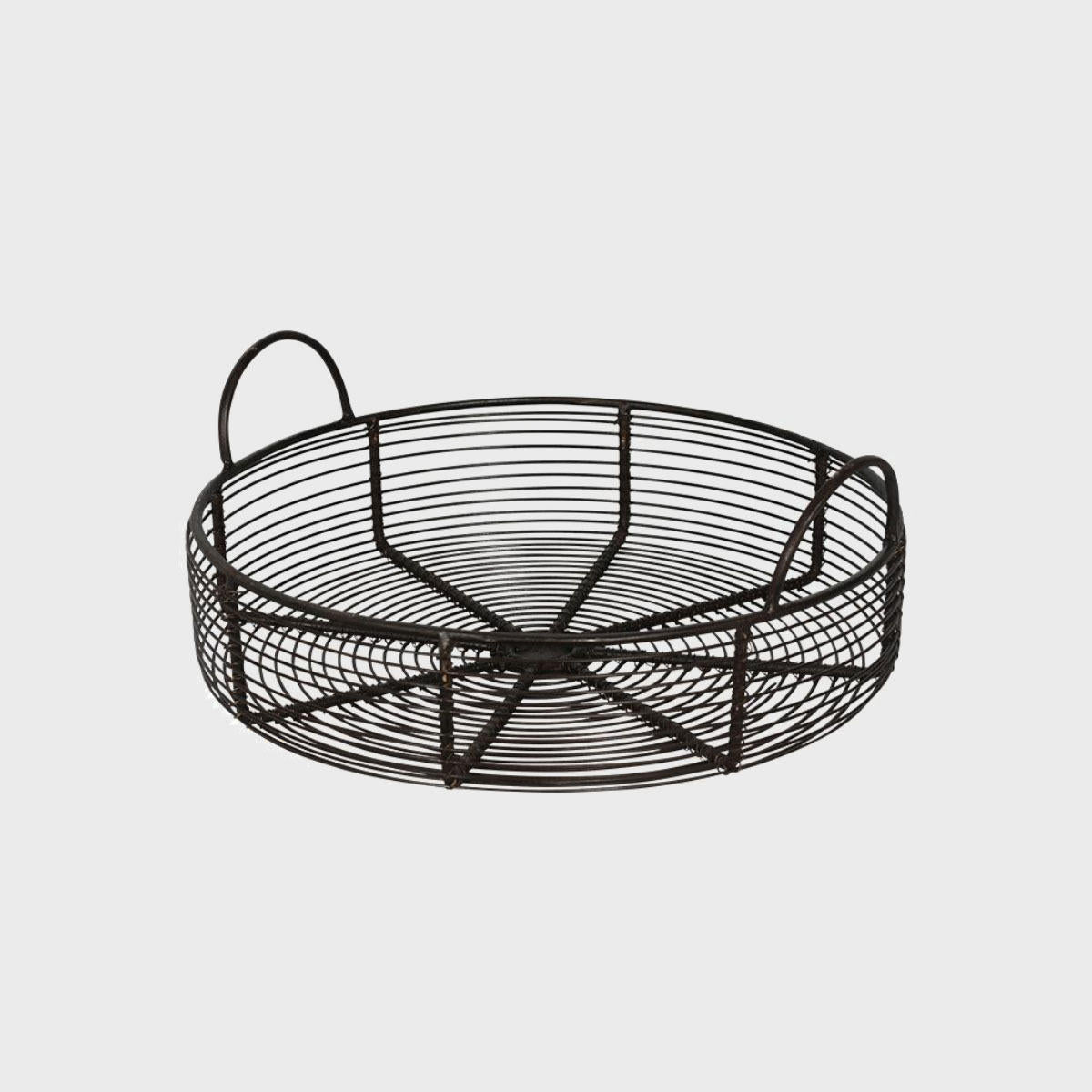 Harry Round Wire Display Bin pk 1 RDDB05