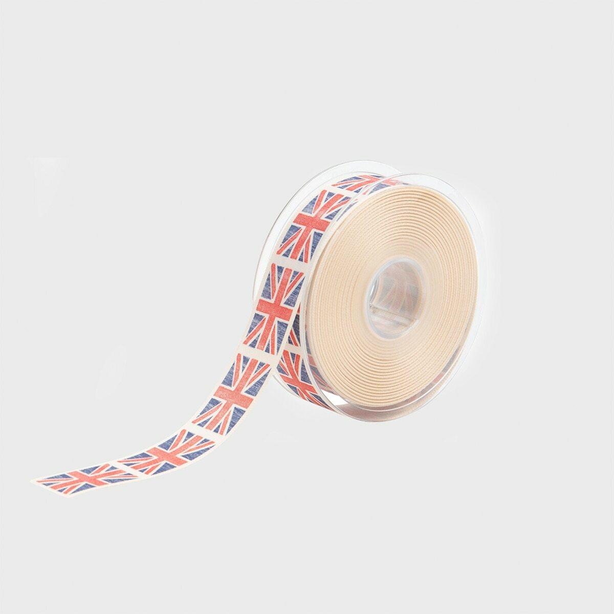 Taffeta Union Jack Ribbon pk 1 SFT25/UJ