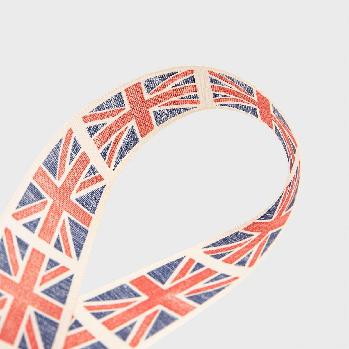 Taffeta Union Jack Ribbon pk 1 SFT25/UJ